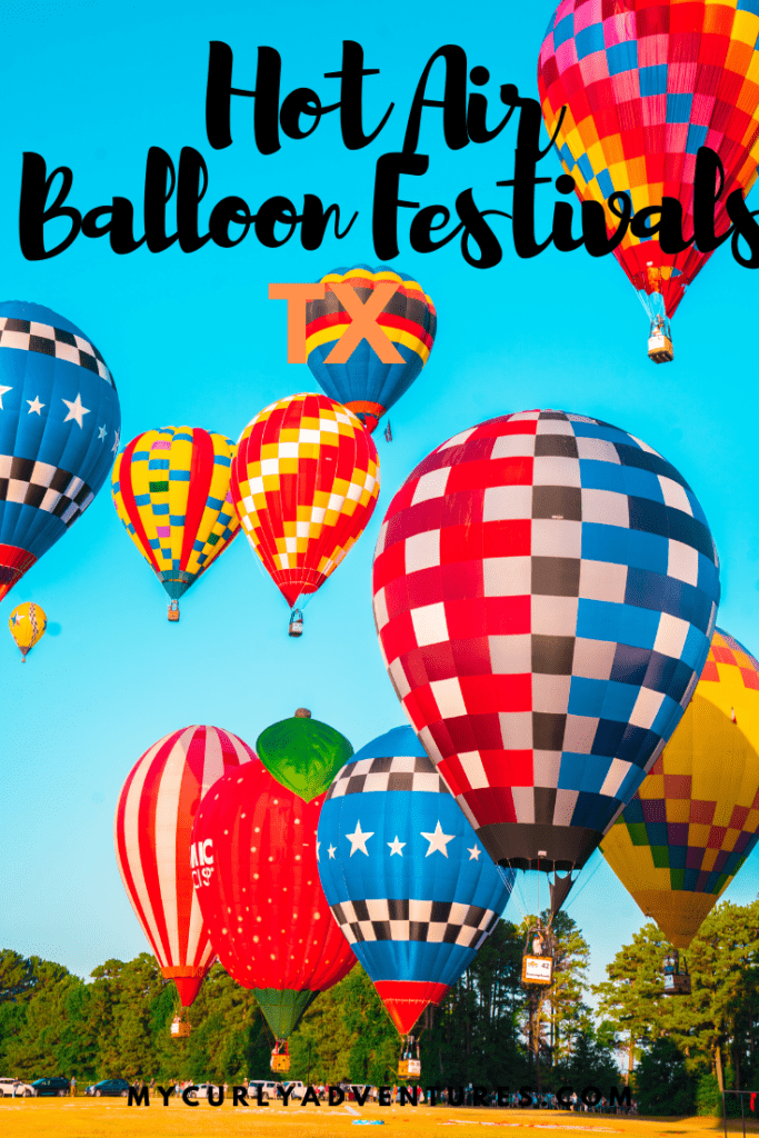 Where to Find Hot Air Balloon Festivals in Texas