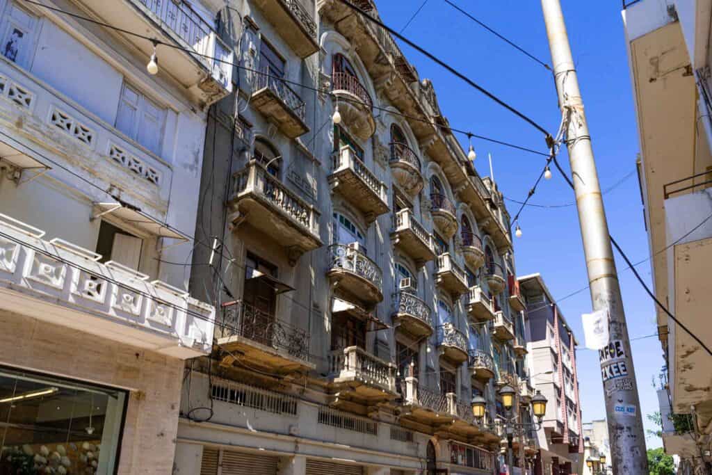 Historic building in Colonial Zone of Santo Domingo Dominican Republic