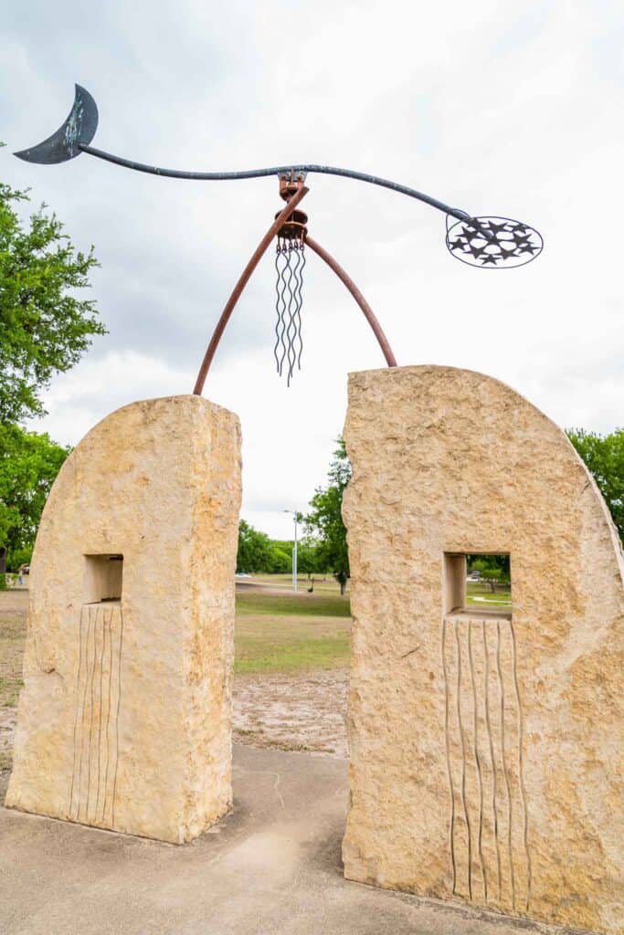 Portal to the Springs Sculpture