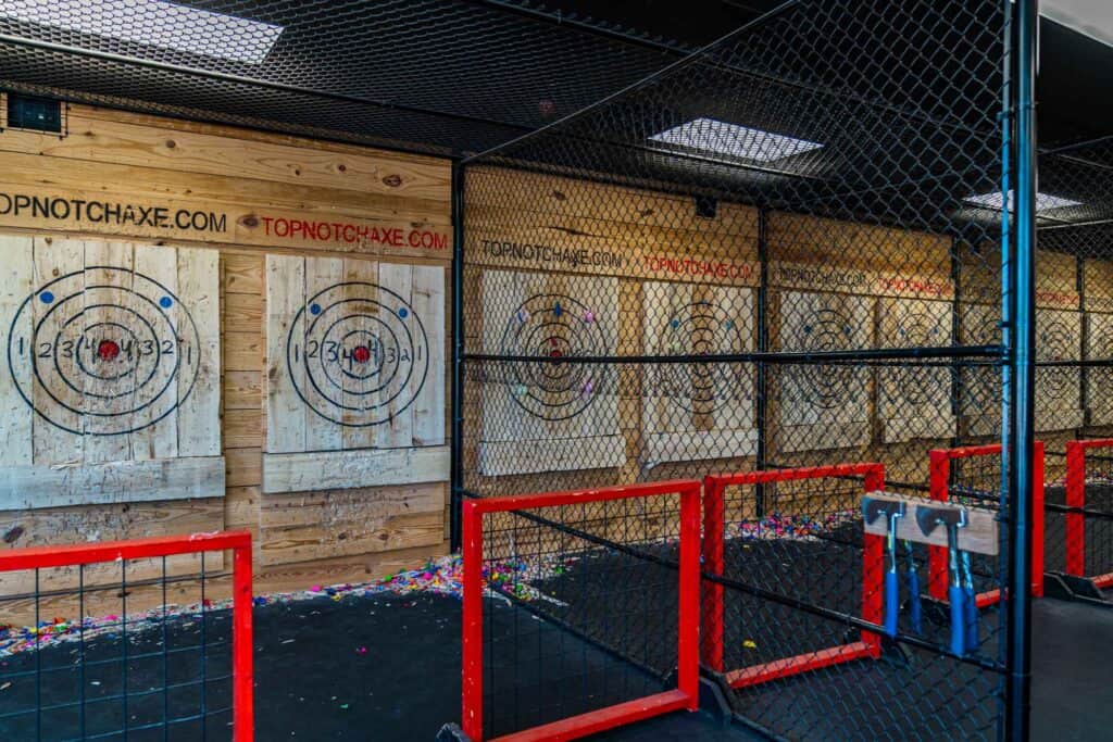 Axe throwing target one of the things to do in round rock tx