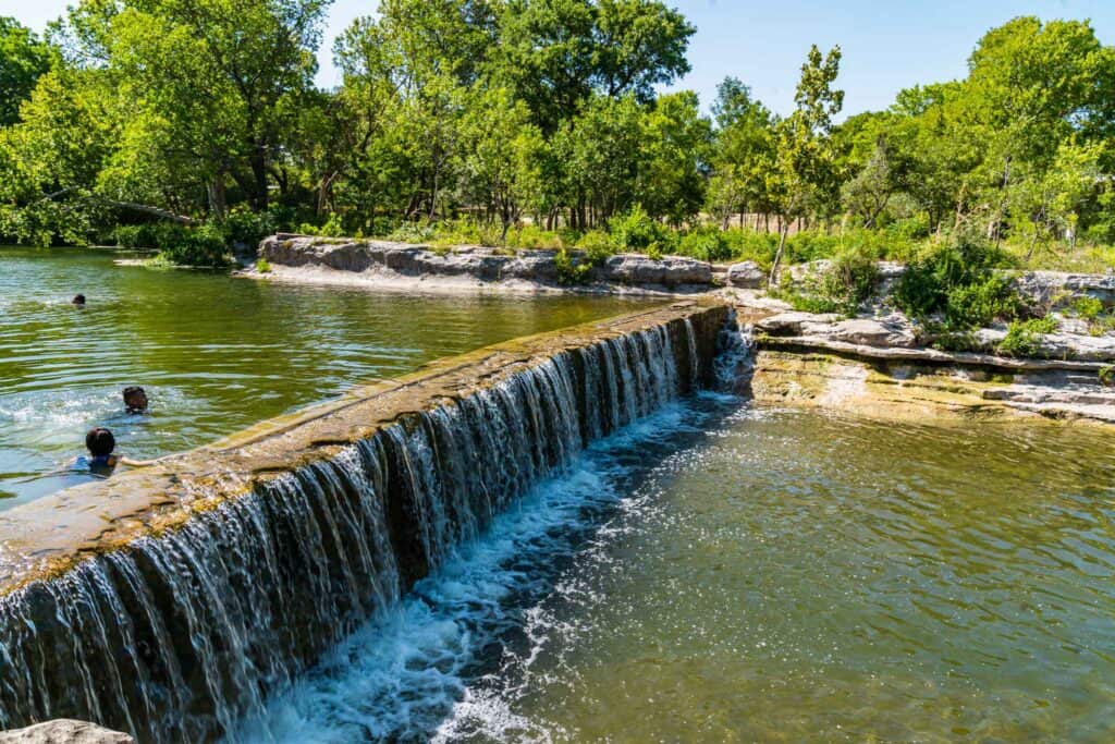 Waterfall wall