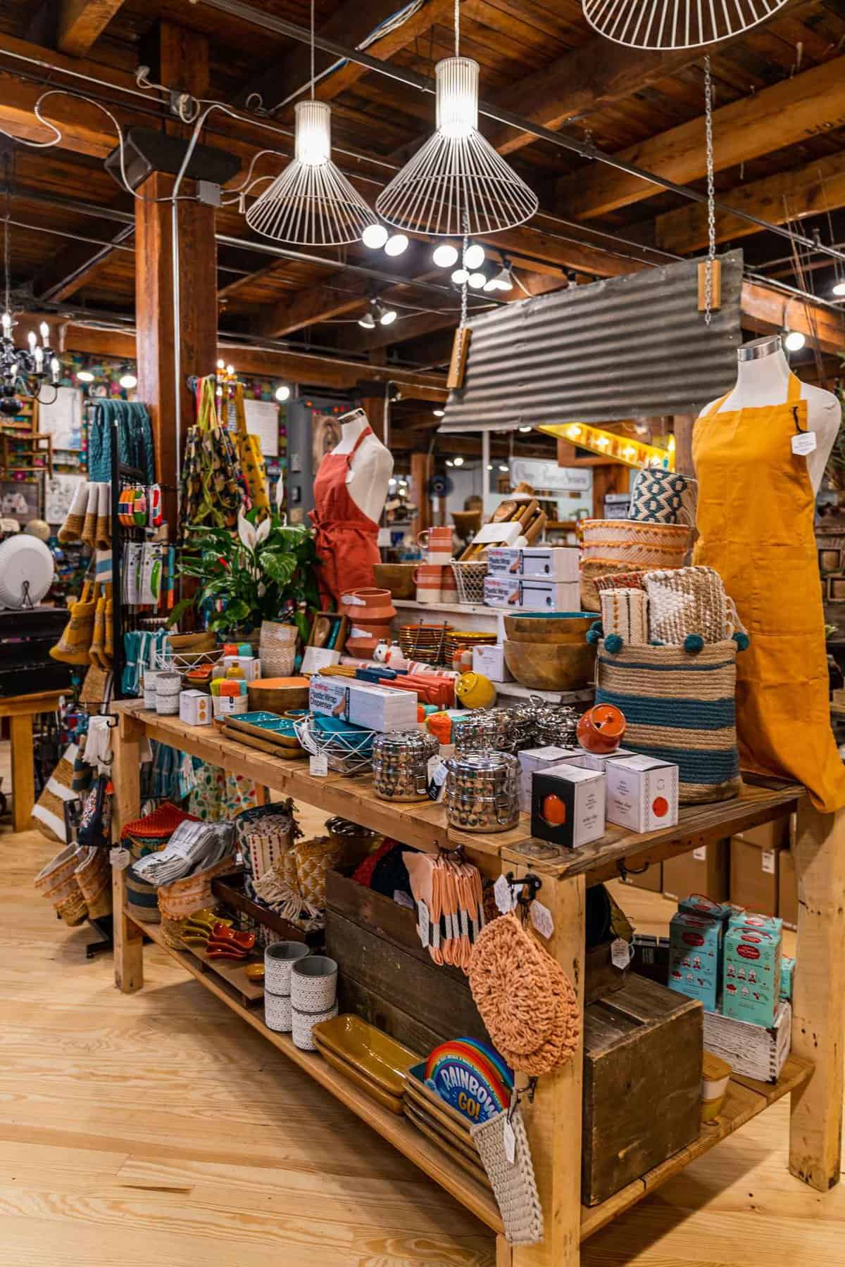 Kitchen Supplies and Essentials on Display