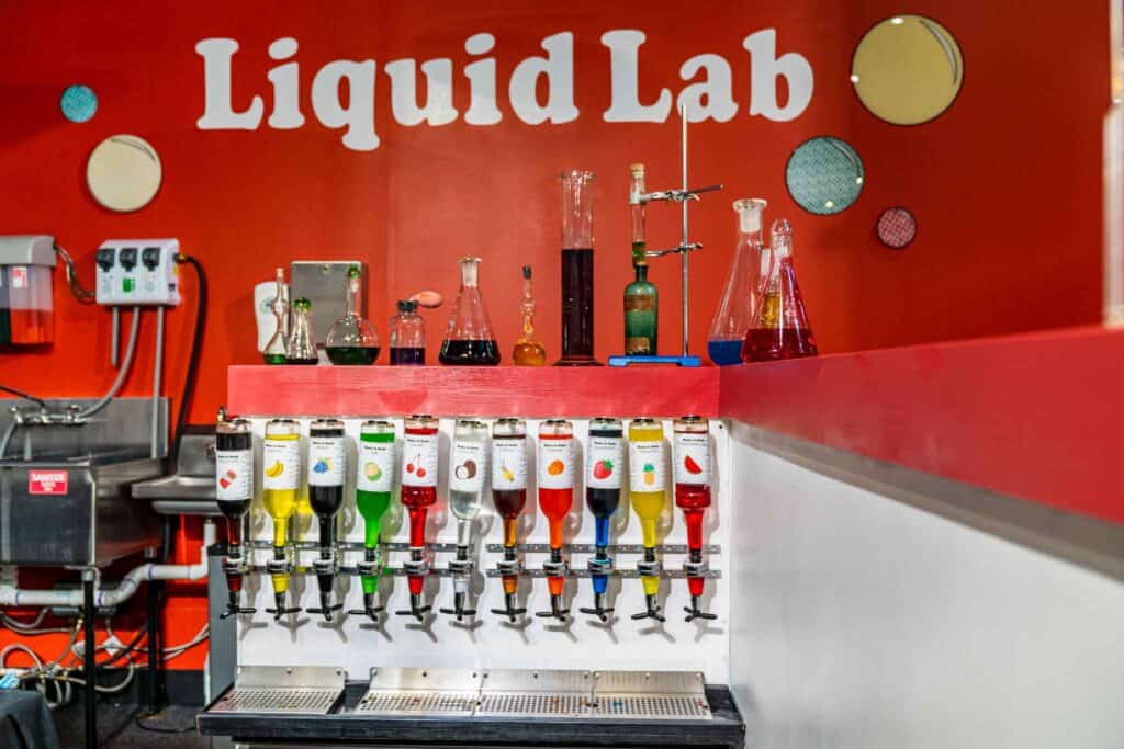 Flavored Syrups at Liquid Lab