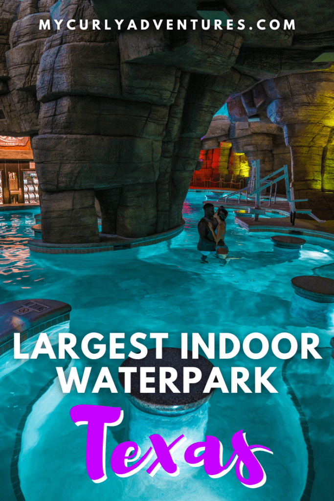 Indoor adults-only swim-up bar at Kalahari Indoor Waterpark