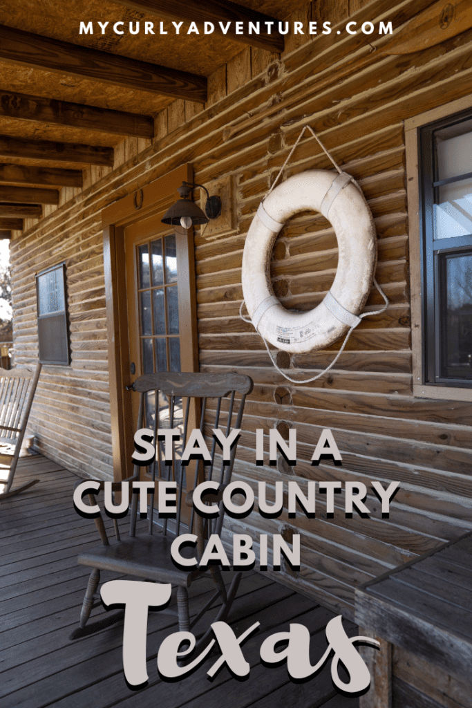 Rocking chairs on porch of country cabin