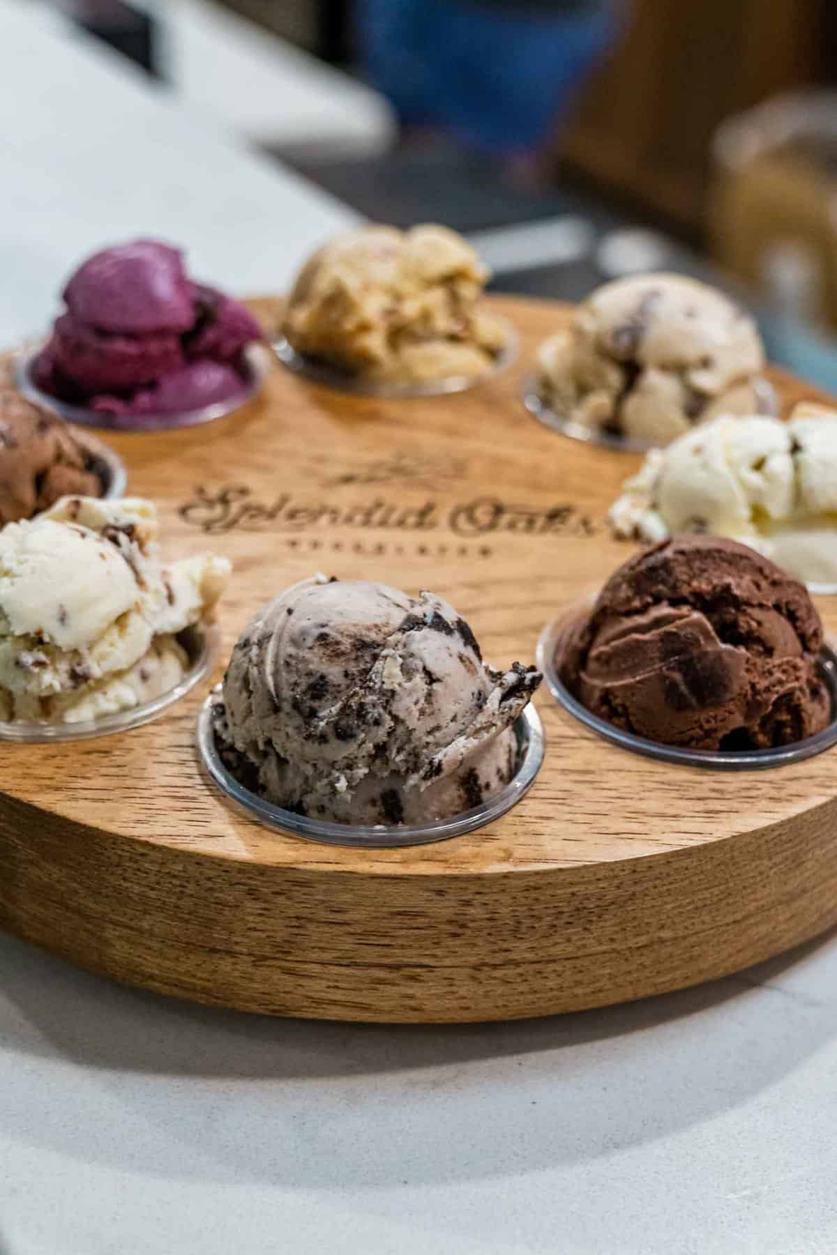 Assorted Ice Cream Flavors