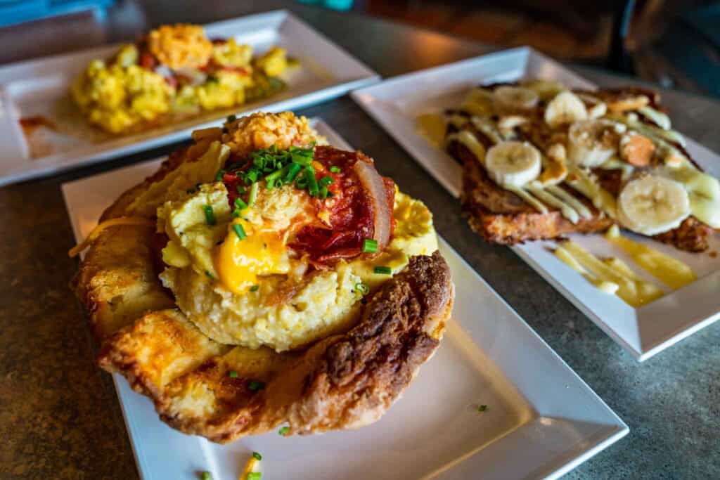 Lee’s Breakfast Tacos and the Biscuit French Toast