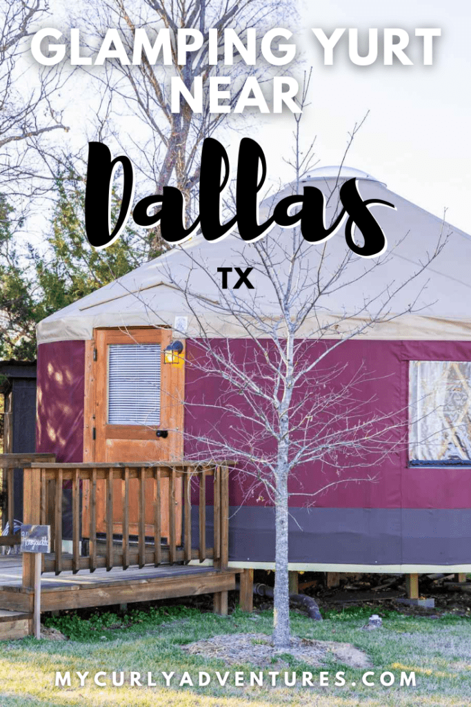 glamping yurt near dallas