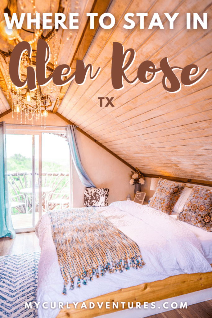 Interior Bedroom Area of Bird Nest Cabin