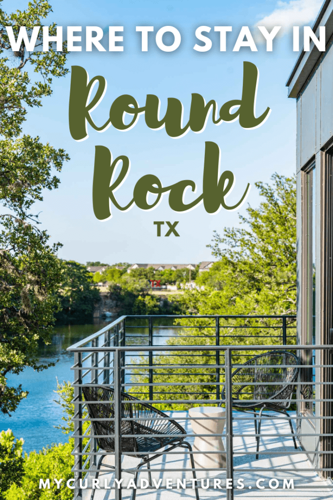 Ruby Hotel Balcony View in round rock texas