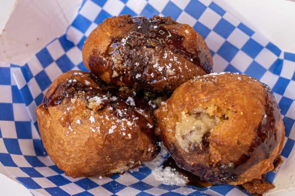 Fried cookie dough