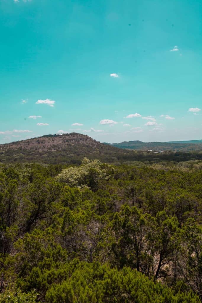 View of the Texas Hill Country