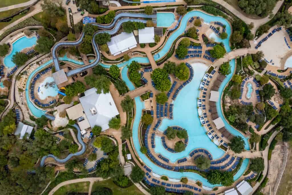 All nine acres of the waterpark