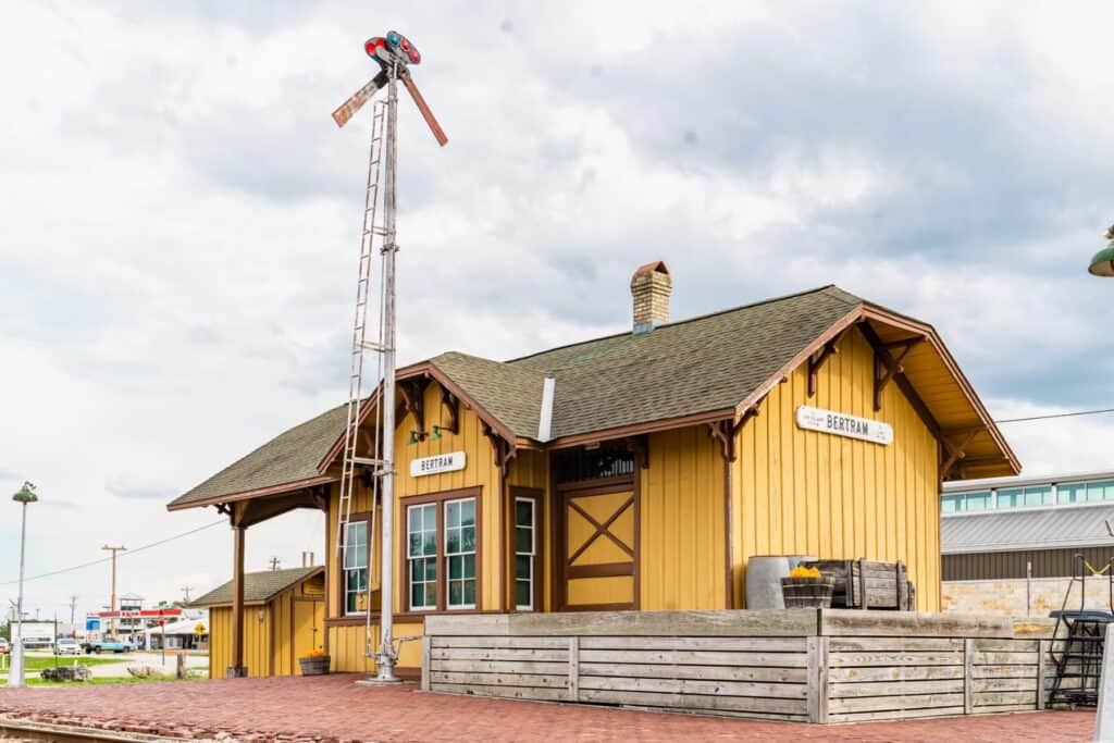 Historic Bertram Train Depot