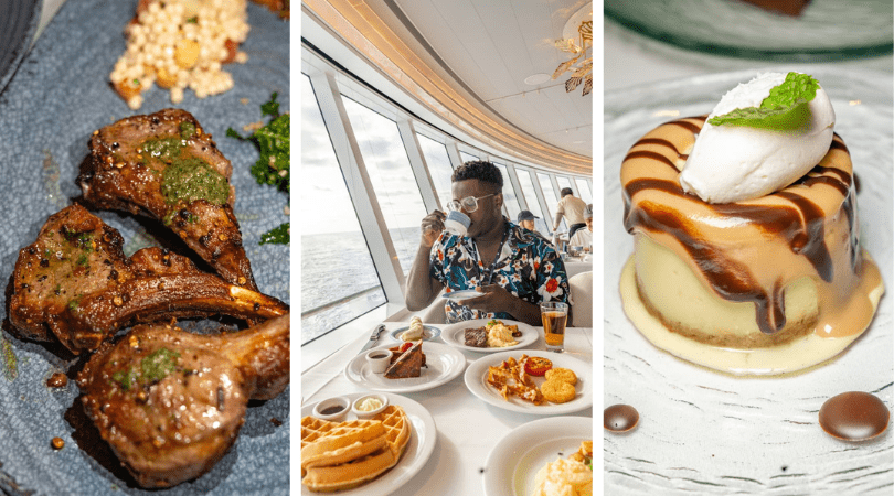 The 7 best restaurants aboard cruise ships