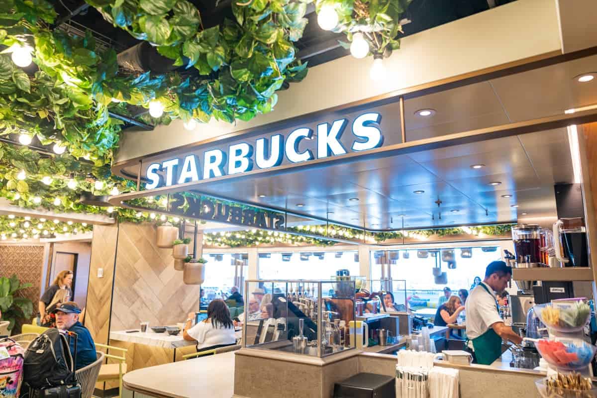 Starbucks storefront - norwegian prima restaurants