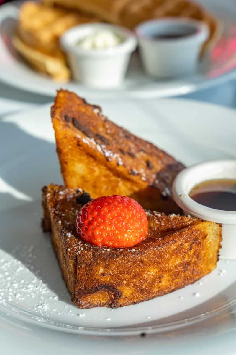 Plate of French toast