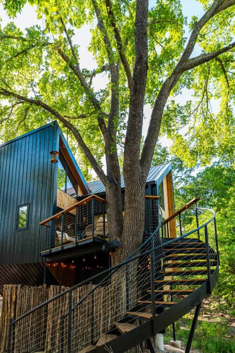 Onera Treehouse Resort Fredericksburg My Curly Adventures