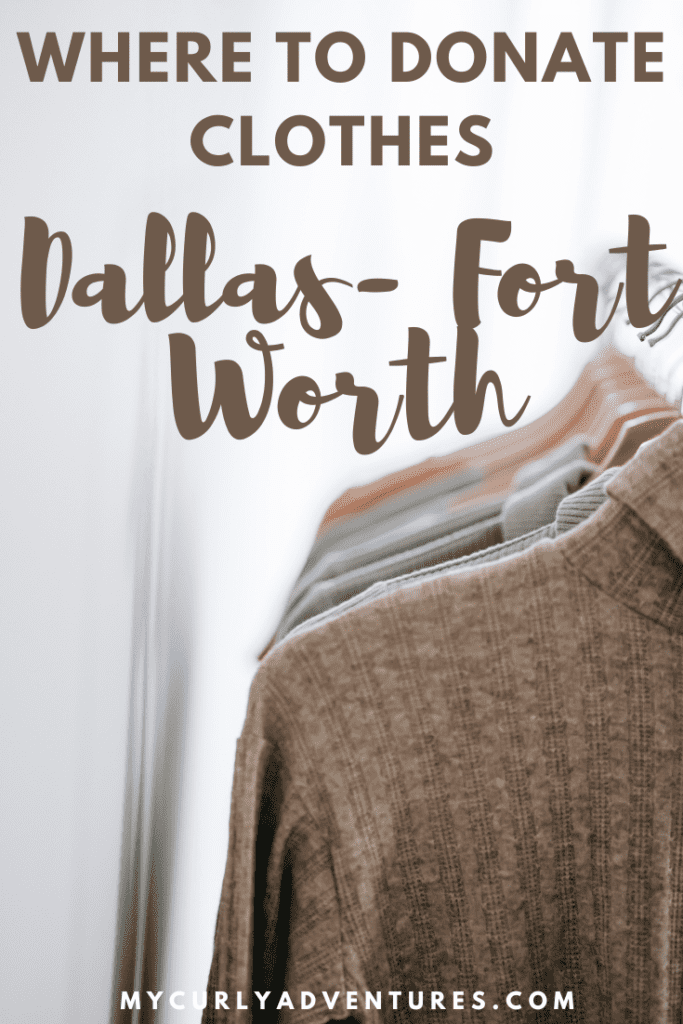 where to donate clothes dallas