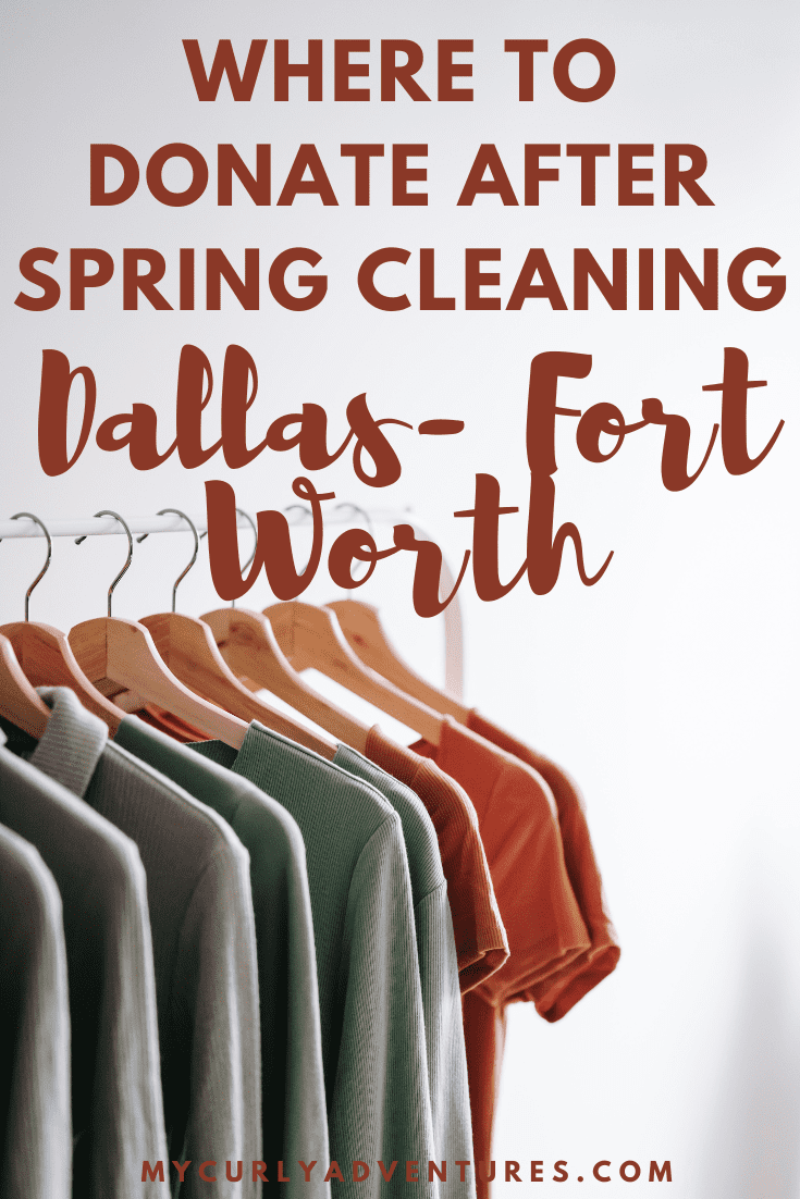Where to Donate Clothing & More in Dallas Fort Worth My Curly Adventures