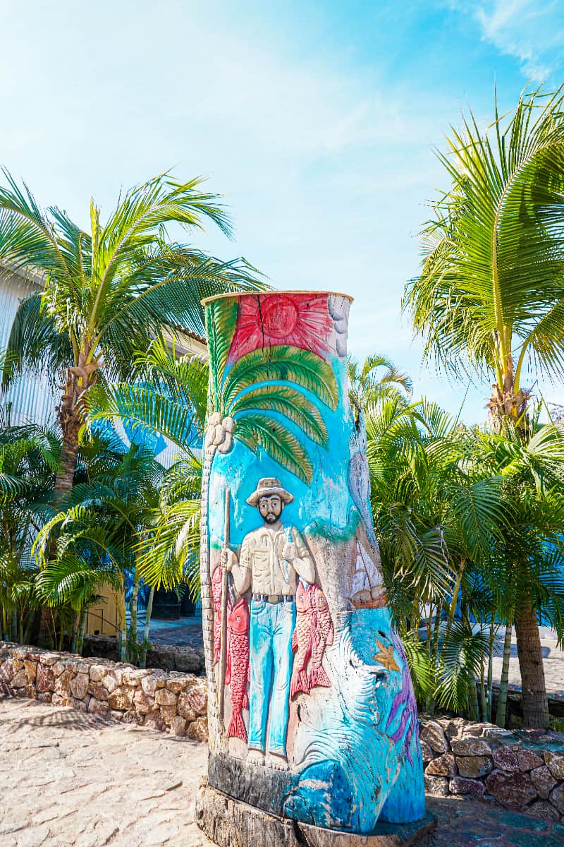 Local art in Punta de Mita