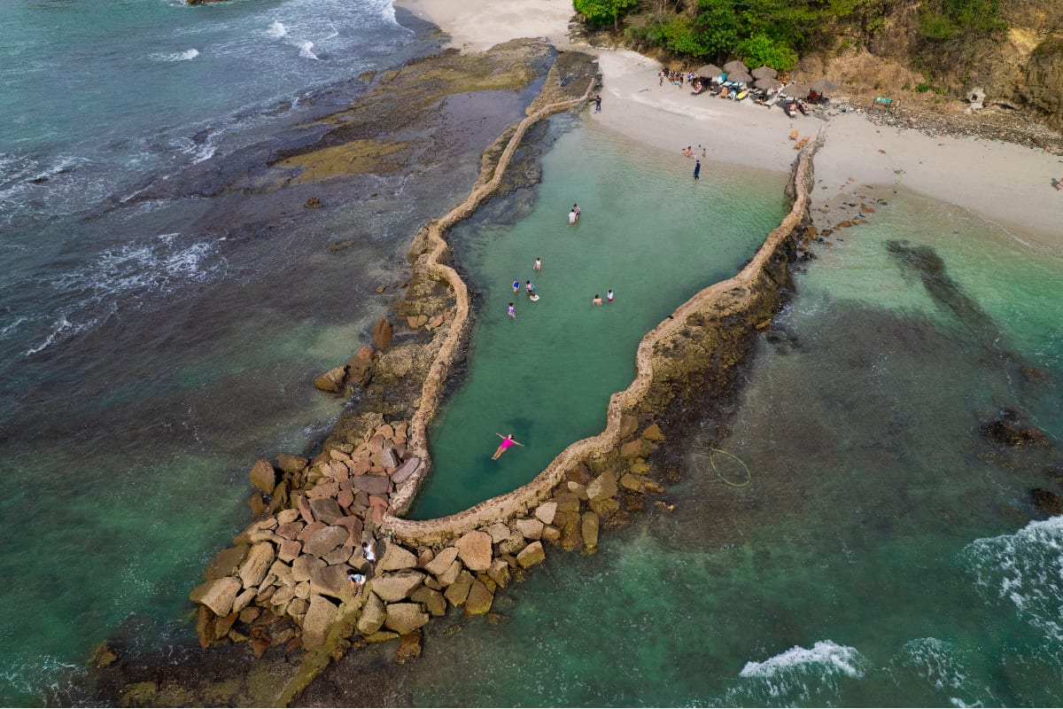 Bird's eye view of Alberca de Mar