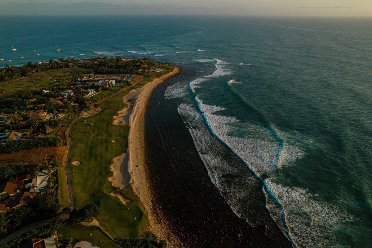 Beach view in Punta Mita