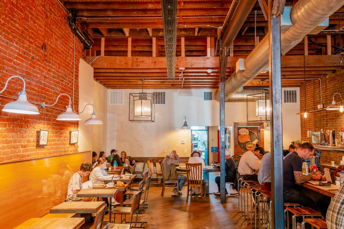 Interior dining area