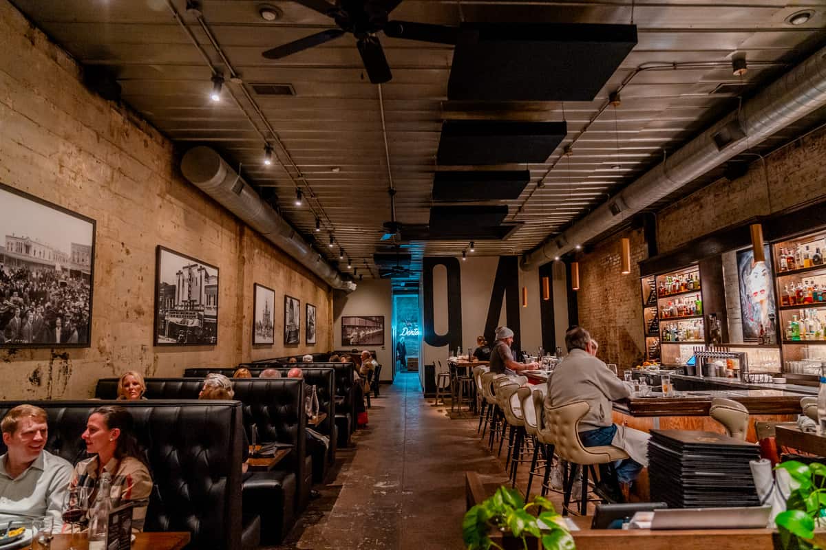 Interior dining room