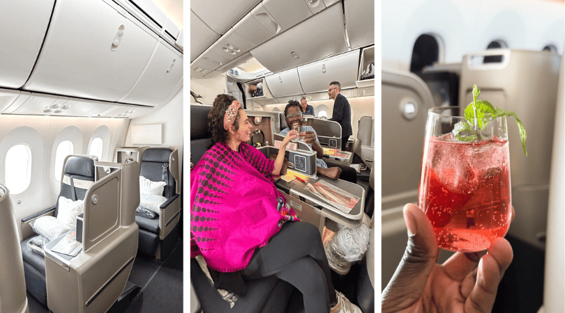 Plastic cup on the table in the plane during the flight. alcohol