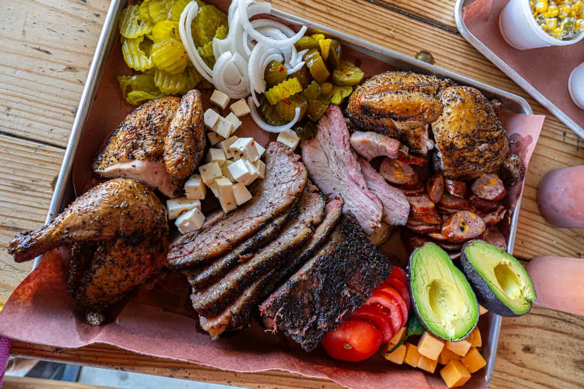 BBQ charcuterie board