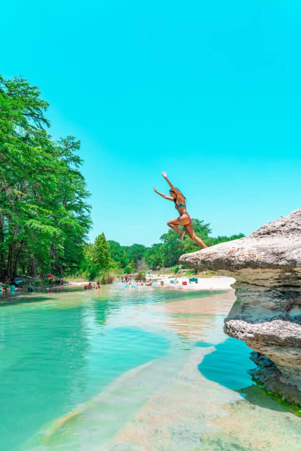 Best Swimming Holes on the Frio River in Concan TX My Curly Adventures