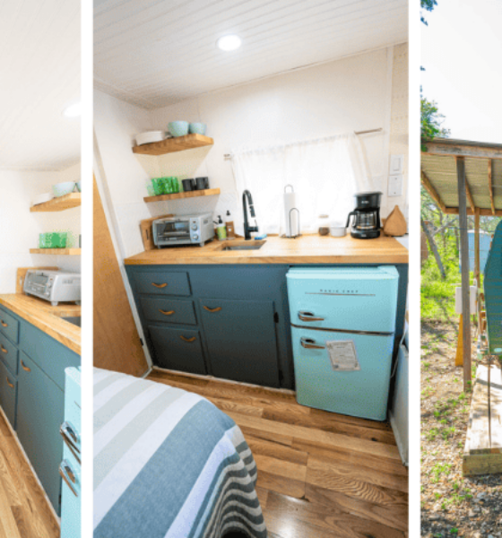 Stay at Mosaic Farms’ Cozy Camper in San Marcos TX