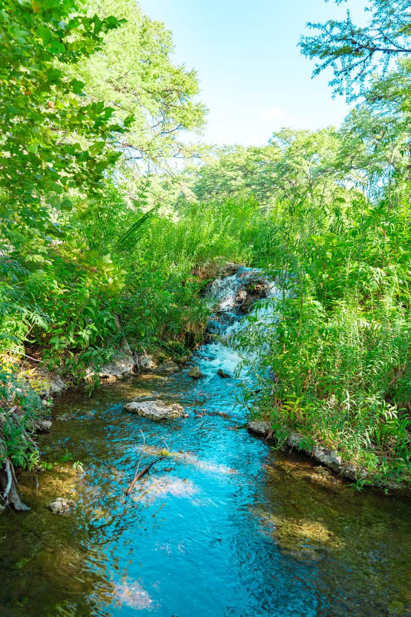 Schumakers Crossing river.