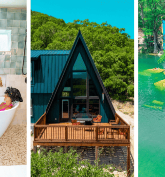 Where to Stay in Concan TX: The A-Frame Cottage at the Inn Between