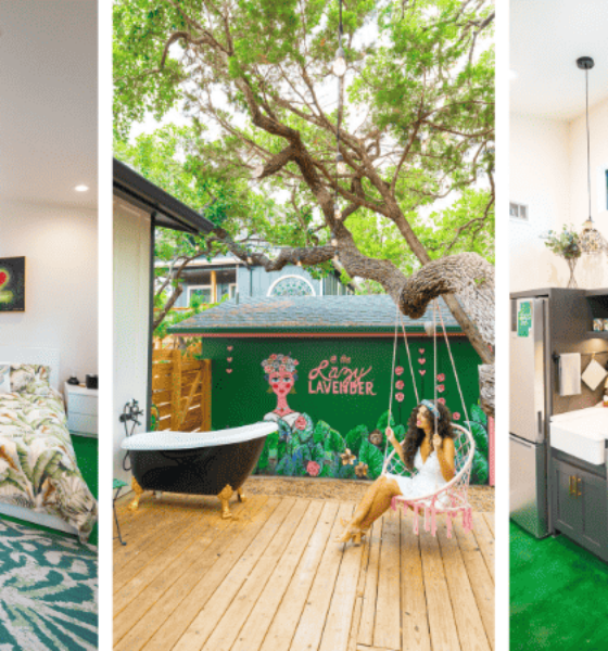 Where to Stay in Wimberley TX: The Artsy Cabin at the Lazy Lavender