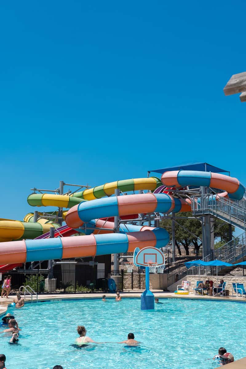 Water blasters and water slides