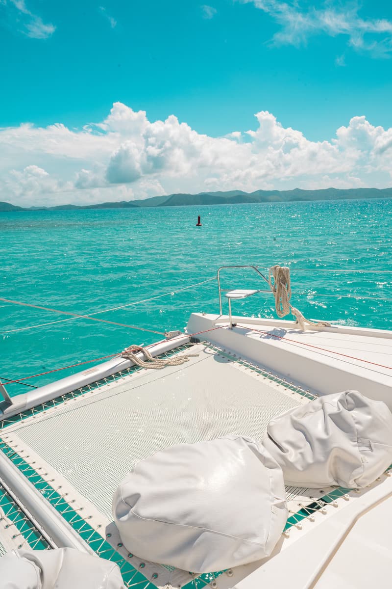 a boat on the water - british virgin islands vacation