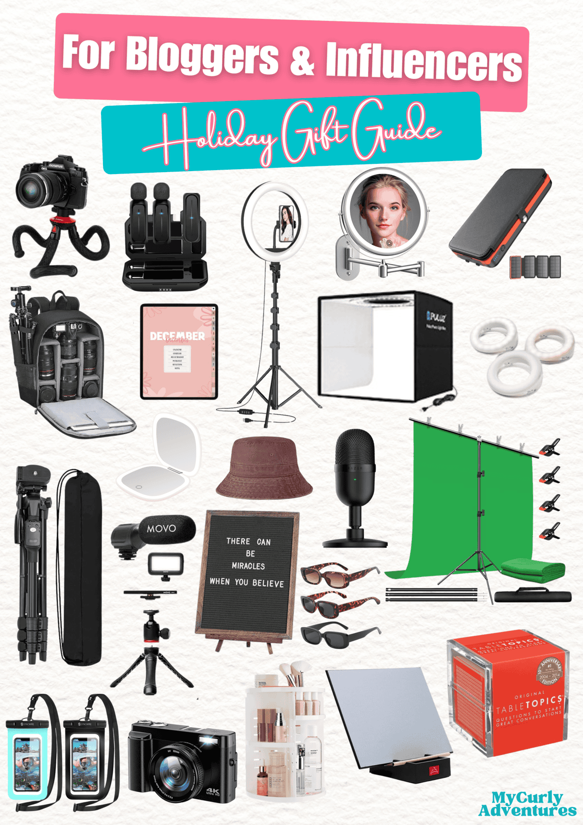 holiday gift guide for bloggers