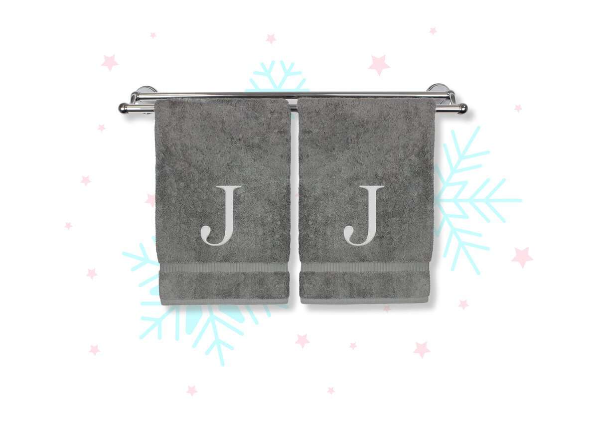 Monogrammed Hand Towel