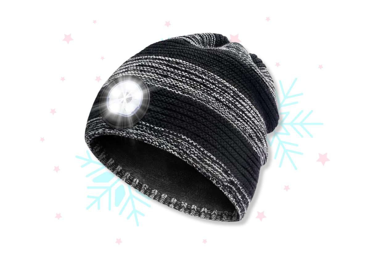 Rechargeable LED Knitted Beanie