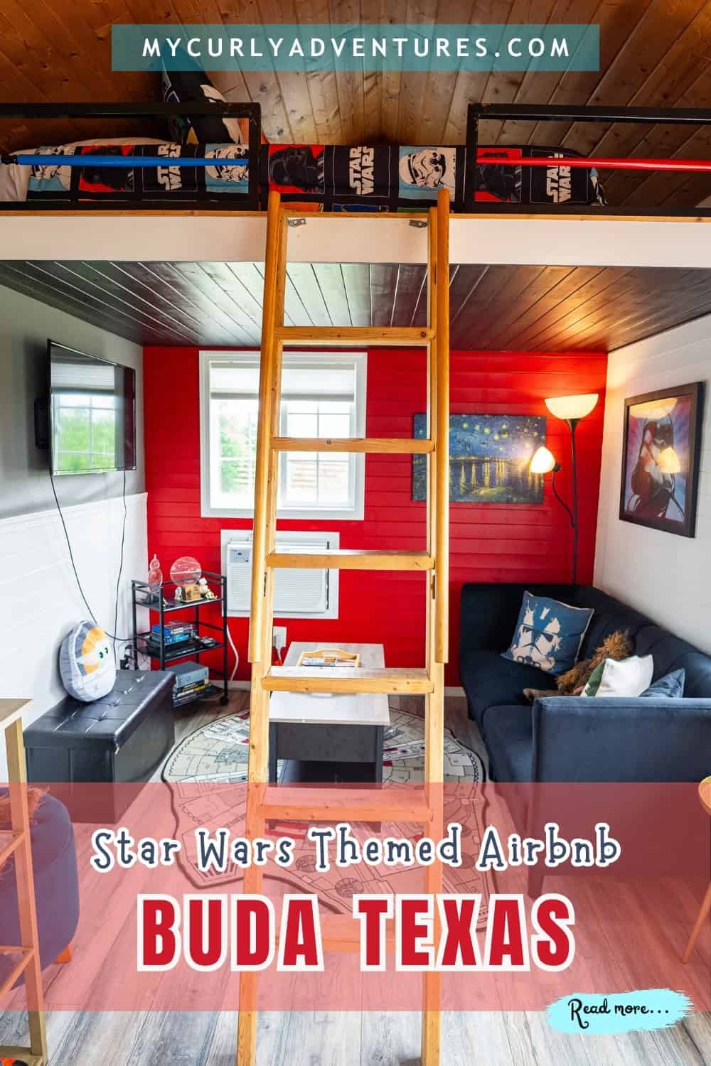 Star Wars inspired airbnb in buda texas