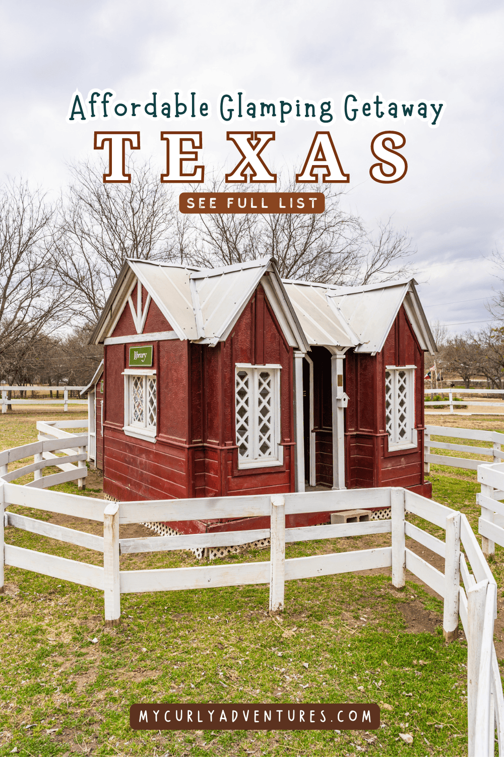 glamping getaway in texas