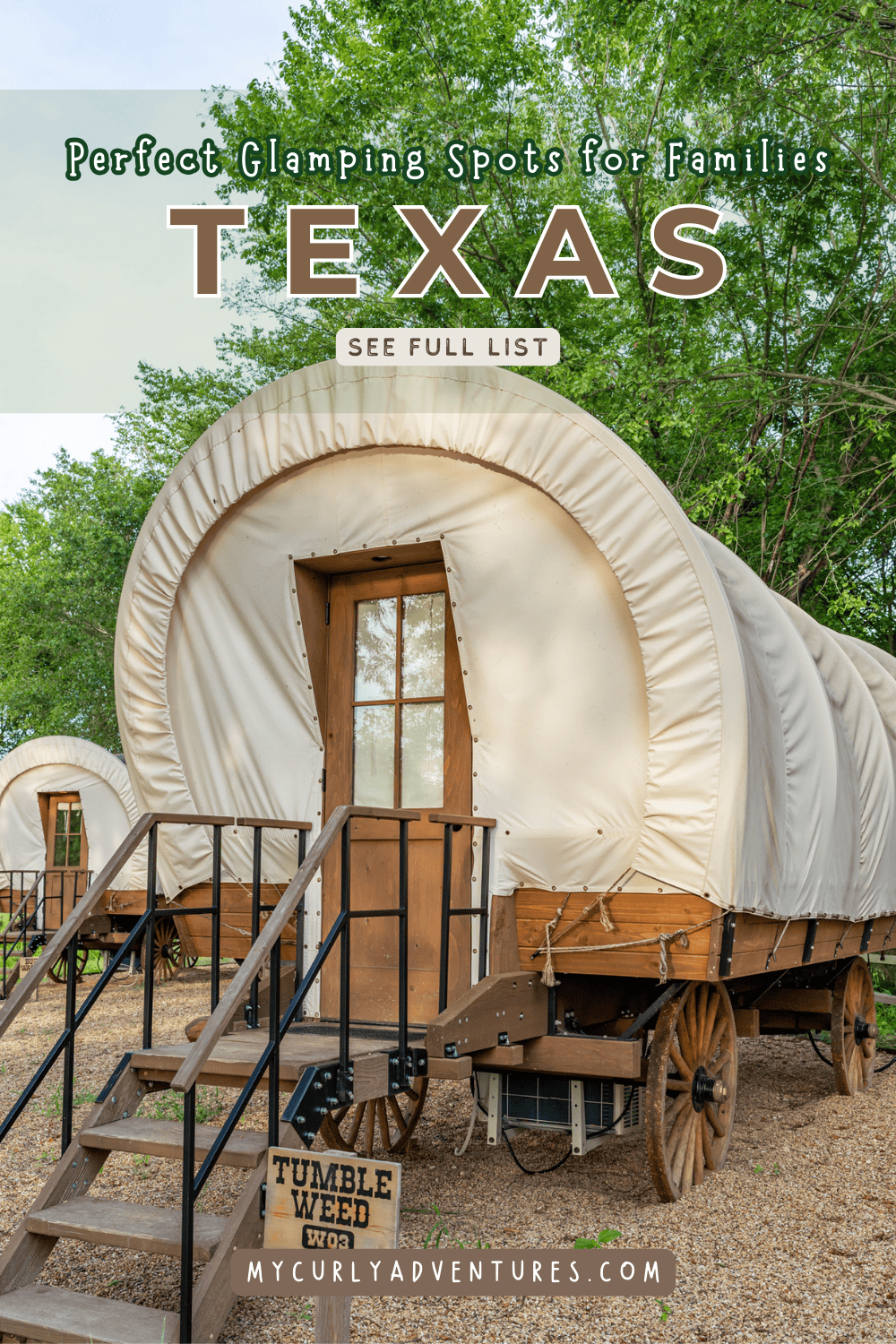 perfect glamping spots in texas