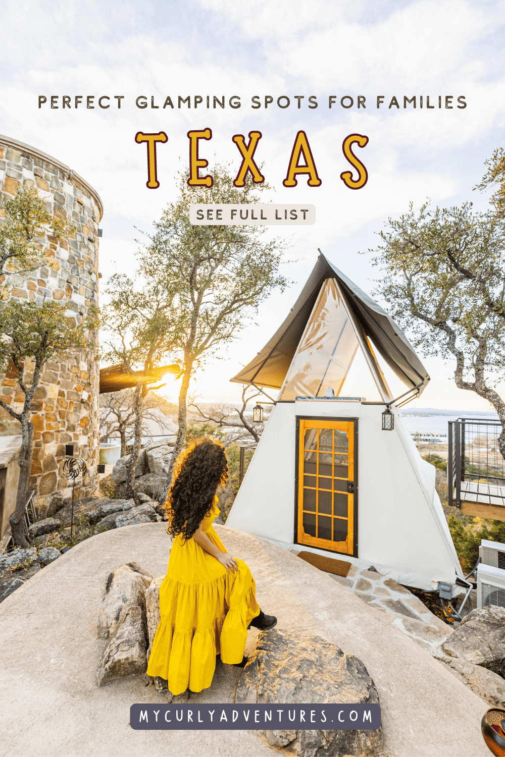 glamping spots for families in texas