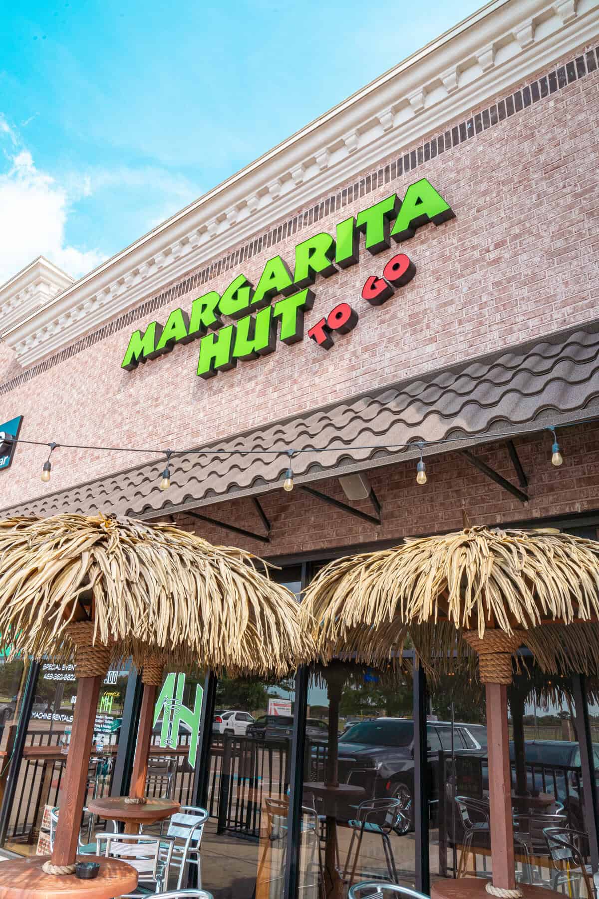 Exterior of "Margarita Hut To Go"