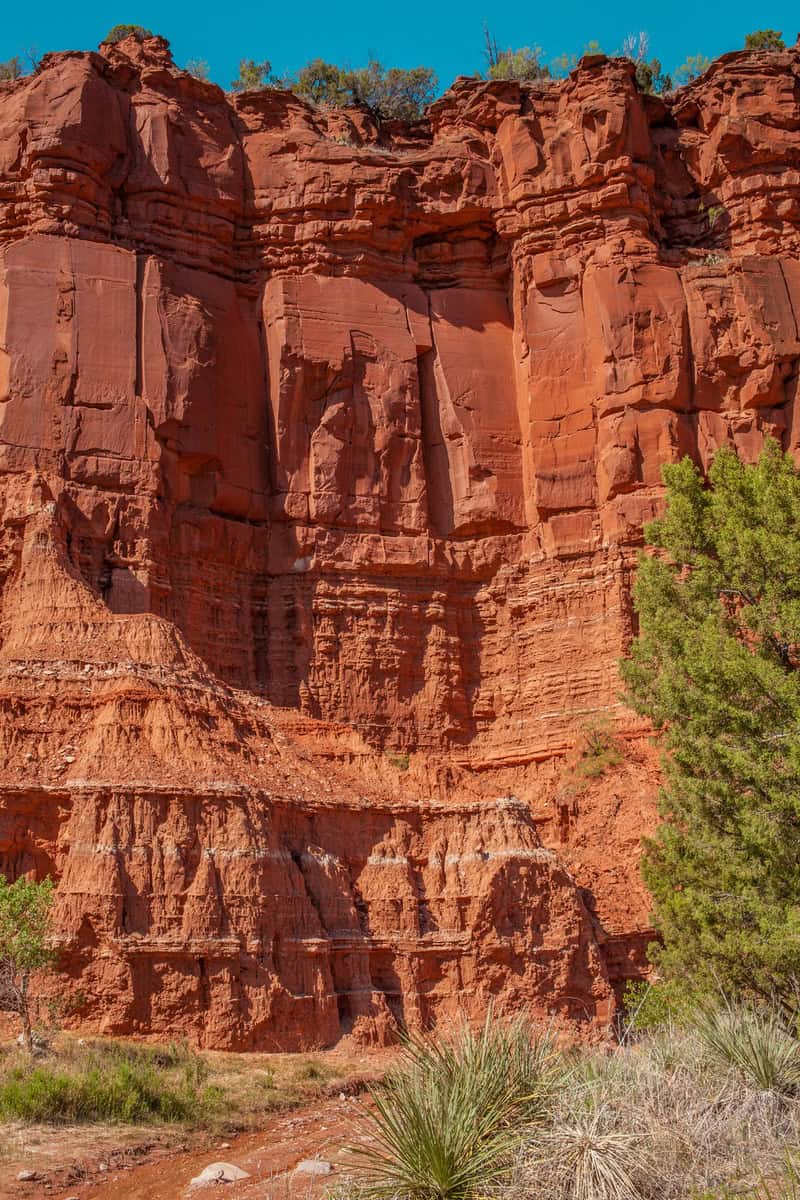 Red rock formations