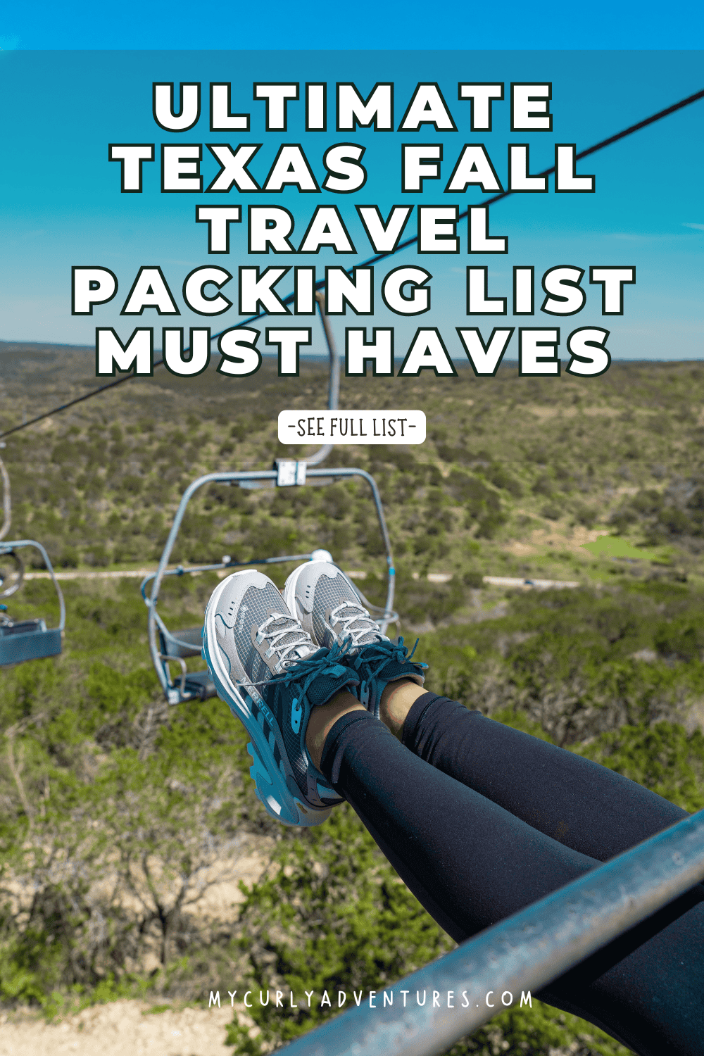 fall travel packing list