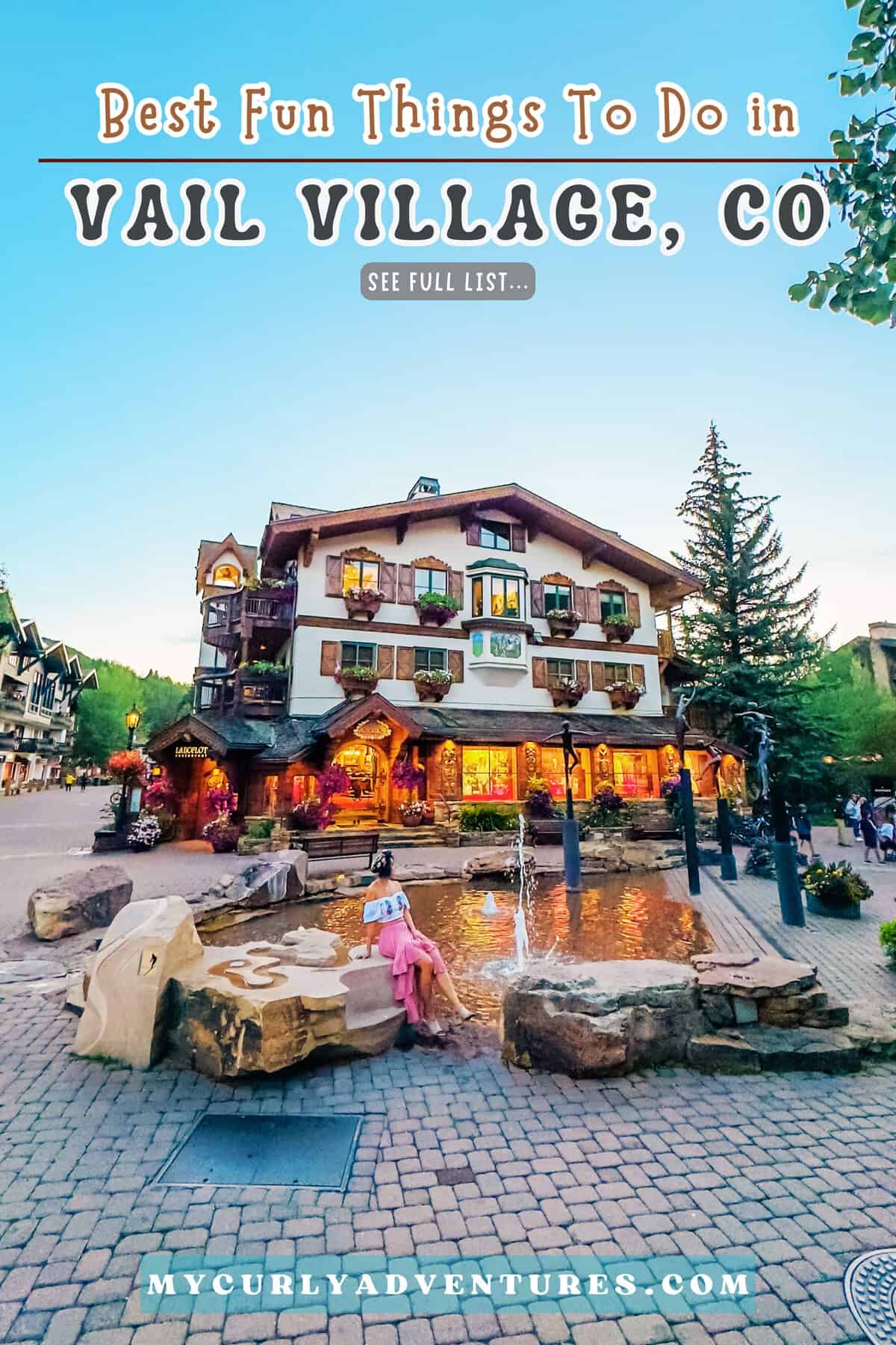 things to do in vail village colorado