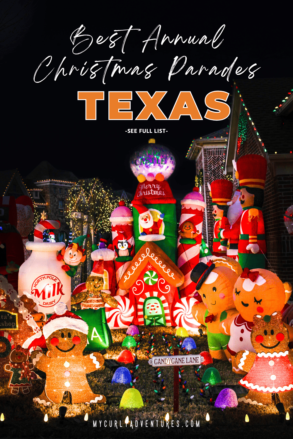 annual christmas parades in texas